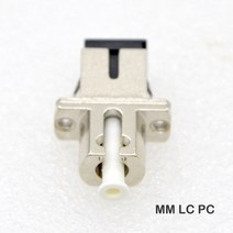 광통신 랜선 장치 케이블 광섬유 커넥터 LC-SC 단일 모드 APC MM 금속 어댑터 광파워 미터용 플랜지 커플, 02 MM LC PC_01 라인 커넥터