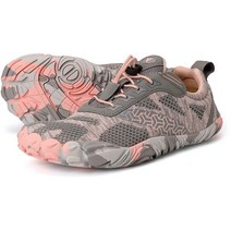 Joomra 여성용 베어풋 트레일 러닝화 9~9.5 그레이 핑크 40