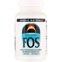 소스 네츄럴 FOS 1000mg 100정, 1개
