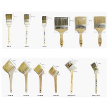 페인트 수성 유성 화필 니스 붓 브러쉬 미장솔, 화필꺽기70mm