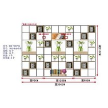 철제 거실 책꽂이 정리함 파티션 가벽 북카페 칸막이, D. 300 x 25 x 210cm