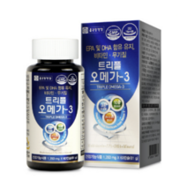종근당건강 트리플 오메가3 1350mgx60캡슐 오메가3효능 알티지 약국 식물성 미세조류