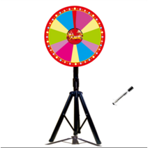 룰렛판 회전판 뽑기 런닝맨 대형 룰렛 추첨, 100CM+브래킷+글자없는(매직쓰고지우기가능)