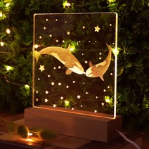 DIY 아크릴 무드등 LED조명 네온사인간판 네온보드 레터링 네온등 무드등만들기, 아크릴LED조명