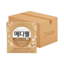 엠디웰 메디웰 건강한 오곡맛 미니 150ml 24팩 1박스 식물성단백질 식이섬유 뉴트리웰, 단일옵션
