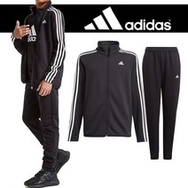 [NC 엑스코] 아디다스 키즈 F/W NEW BEST 3S 트레이닝 세트 블랙 (GN3967)