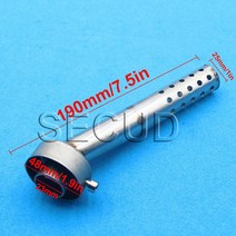 자동차 머플러 배기 튜닝 소음 80mm 유니버설 오토바이 각도 배기 삽입 배플 끝 수 DB 킬러 소음기 머플러, 1개