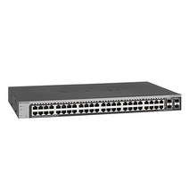 NETGEAR 48 포트 기가비트 이더넷 스마트 스위치(GS748T) - 1G SFP 2개 및 콤보 2개로 관리 데스크톱 또는 랙마운트 제한된 수명 보호