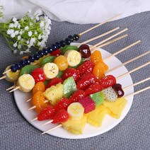 탕후루 모형 딸기 파인애플 바나나 키위 믹스 모양, L 3개