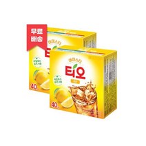 티오 아이스티 레몬맛 80T (40T x 2개) - 추천, 티오 아이스티 레몬맛 80T (40T x 2개) - A