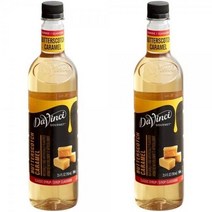 DaVinci Gourmet Classic Butterscotch Syrup 다빈치 고메 버터스카치 카라멜 시럽 25.4oz(750ml) 2팩