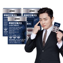 건조한 눈 개선 GNM 루테인 오메가3 3박스(총 3개월분) / 눈건강 비타민A 비타민E, 1) 루테인오메가3 3박스 (총 3개