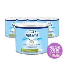 압타밀 모유강화제 FMS 200g X5통 독일직구 신생아 미숙아 저체중 모유보충제 특수분유 사은품 증정