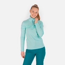 22로시놀 스키복 W RESORT 1/2 ZIP AQUA
