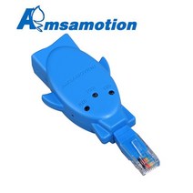 AC DC 어댑터 FUJI NB NJ NS NW0 시리즈 PLC WIFI 무선 프로그래밍 어댑터 교체 USB-CNV3 통신 케이블, 02 LAN version