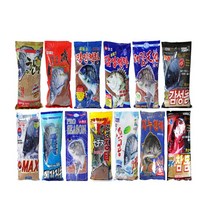 감성돔 집어제 건식 습식 밑밥 미끼 파우다 와조 감성천하 하나파워 맥스 압맥, 지누천하