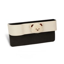 Bunny&kuma 차량용 사이드 틈새 포켓, 01 운전석