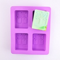 캔들이케아 4구 트리 비누 몰드