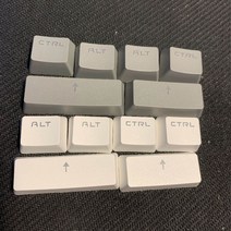한무무키캡 레오폴드 키캡 포인트R4 U1 싱글 PBT 염료승화 ESC 우측상단 멀티미디어 108키 무각, 세트 1, 무, 화이트 pbt 투광 6개