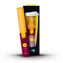 유닉스 세라믹 미니 휴대용 물결 웨이브 볼륨 봉 고데기 25mm UCI-A2905, 단일속성