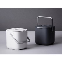 [원가몰] 내부 분리통과 핸들이 있는 2.6리터 음식물 쓰레기통