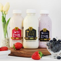 강훈목장 수제요거트 500ML, 블루베리 500ml 3개