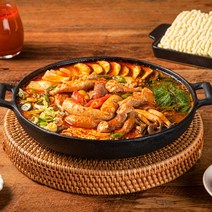 담짜몰 얼큰 우곱창전골 밀키트 쿠킹박스(2인분), 단품