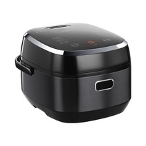 Qcooker IH 라이스 쿠커 가정용 전기밥솥 레트로 블랙 4L 4-8인용, CR-IFB40