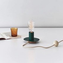 수유등 일광전구 티컵 R 테이블 스탠드 조명 2colors 무드등 TEACUP R Table Stand리스닝룸 by ODE, LED ST64 3w, Butter