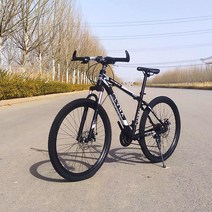 MTB 야외 고성능 24인치 26인치 27인치 산악 바이크, 27단화이트 - 스포크 룬24인치
