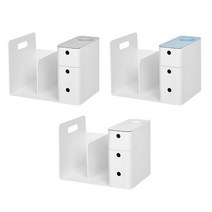 시스맥스 콤보 책꽂이 책받침대 수납 정리함 민트색, 상세페이지 참조