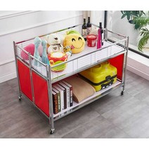 이동식 행사매대 마트 바퀴 이동식 가판대 진열대, 상세이페이지 참고, 블랙 120x80x85cm