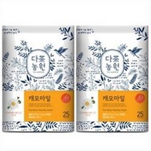 아트박스/메가커피 다농원 캐모마일 25티백 2개세트, 4세트