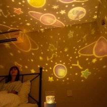 감성 조명 선물 방안 무드등 별자리조명, E스텔라회전무드등-핑크