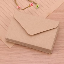 20PCS 클래식 화이트 블랙 크 래 프 트 빈 미니 종이 창 봉투 결혼식 초대 선물, 02 Kraft
