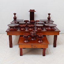 향림공예 남원 물푸레 간소 제기세트 23p 제사 제기