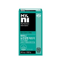 마이니 눈건강엔 차즈기 자소엽 루테올린 베타카로틴 눈건조 눈영양제 눈피로 빌베리 결명자 안토시아닌 국내산 보라색깻잎 구기자 차조기 붉은깻잎 눈에좋은 영양제, 1통, 15정
