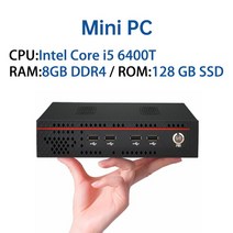 미니컴퓨터 완본체 윈도우탑재 YINGCHI 미니 PC 인텔 코어 i5 4460T 6400T Win10 HD-MI VGA 1000M LAN, 06 i5 6400T 8G 128G_03 UK, 06 i5 6400T 8G 128G, 03 UK
