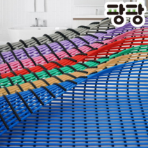 욕실매트 미끄럼방지 매트 논슬립 튜브매트 수영장 화장실 발판, 청색, 120cm X 100cm, 1개