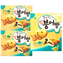 오리온 참붕어빵, 348g, 3개