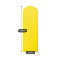 울타리 벽쿠션 놀이방 벽매트 300X800mm 유아 안전 충격방지 어린이집, 레드