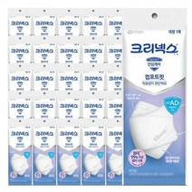 크리넥스 KFAD 컴포트핏 비말차단마스크 대형1매x25개