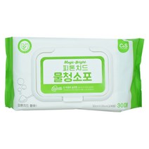 크린 피톤치드 걸레 청소포 30매 (30-20CM), 단일 수량