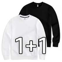 [1+1] 남녀공용 데일리 특양면맨투맨 (MDMU164UN)