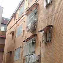 캐노픽스 450x1200 비가림 차양막 창문차양 렉산 넥산 폴리카보네이트 창문캐노피, 블랙, 그린