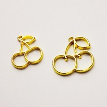 레진틀 공예 프레임 아트 귀염 체리 과일 악세사리, 작은체리