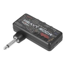 고출력 기타앰프 일렉 어쿠스틱 버스킹 공연용 Ammoon 휴대용 일렉트릭 기타 앰프 헤드폰 미니 내장 왜곡, 04 보라색