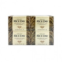 라이스데이 쌀겨오일을 담은 쌀비누 윤 100g × 4P -D, 상세페이지 참조, 단품