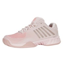 K-Swiss 여성용 하이퍼코트 익스프레스 2 테니스화 스틸 그레이/제트 블랙/스파이시 오렌지490140