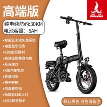 가벼운 전기 전동 자전거 접이식 2인용 관부과세포함, 30km 자동차 배터리6AH, 재질